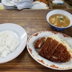 みのや - ロースかつ定食。