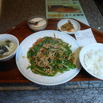 四川料理 川府 - 青椒肉絲定食