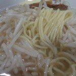 ラーメン 八龍 - 塩バターらーめん（麺）
