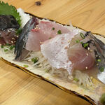 下北沢 みるく - 九州直送刺身5種盛り合わせ