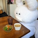 遊食家Boo - ｻﾗﾀﾞとｽｰﾌﾟとUAMOU♡