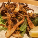 下北沢 みるく - イカのゲソ唐揚げ