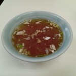 蘭 - チャーハンのスープ