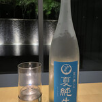 瀬戸内リトリート 青凪 - アルコールのペアリング。甘めのお酒が多い松山の中で夏向けのスッキリ系。