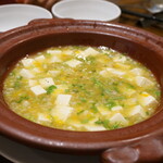 182346476 - 黄燈籠豆腐(黄色い激辛豆腐煮)