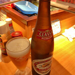 赤垣屋 - 瓶ビール500円