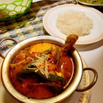 ロイヤルインド - スープカレーとライス