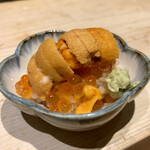 Sushi Fujirou - 雲丹とイクラの子丼