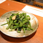 Gochikiki - 空芯菜にんにく炒め
