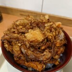 だるまそば 西新宿支店 - ミニかき揚げ丼