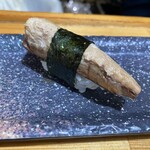 Maguro - 鯖漬け炙り 180円