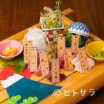 Sumiyaki Dainingu Wa - 食事がより楽しくなる演出。目でも楽しめるように盛付にも工夫を