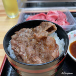 肉の博明ダイニング - 自前で焼肉丼