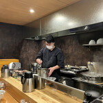 めん 呼白 - 調理風景