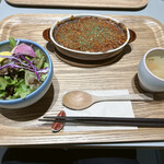 Cafe WASUGAZEN - 旨辛 ハバネロ焼きチーズカレー　セット