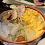 とん唐てん - がわ汁親子丼