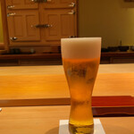 鮨 さかい - ビール