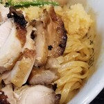 塩そば専門店 桑ばら - スパイシーチキン冷やしカレー和えそば