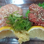 居酒屋まさる - 鶏ササミ・肝刺し