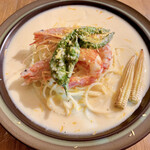 Fortune comes in at the merry gate - パスタ