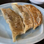 中国料理 廣河 - ジャンボ餃子3個は 夜メニュー