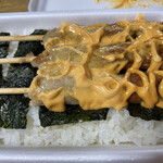 ハセガワストア - つくね弁当 塩+ラーマヨソース