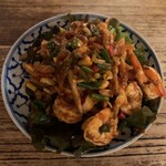 バーンタイ・マーケット - エビの辛口サラダ