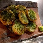 ト灯 - 山芋の焦がし醤油焼き