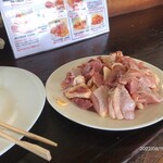 地鶏食堂 - 追加の2皿目♪