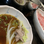 Sukiyaki shabu shabu kaiseki ryouri azuki - 
