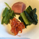 鳴子ホテル - 漬物〜。