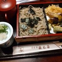 京都 権太呂 本店 - 夏野菜天ざる