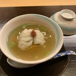 京料理かねき - 鱧と南瓜の餡かけ