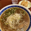 Chuukasoba Ranran - ラーメン中盛、いなり寿司