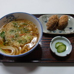 田内屋 - 天ぷらうどん定食