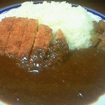 吉祥庵 - カツカレー\700。カツがさくさくしていて大変いいです