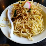 182380221 - 【2022.8.20(土)】冷やしトマトもりタンメン(並盛・200g)990円の麺