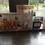 日本蕎麦街道 一匠庵 - 席にある薬味他達！