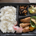 Vivo - ナスの豚シソ巻き、甘辛で、ハイジ好みの味でしたね!