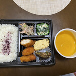 Vivo - ささみカツ、パンプキンスープが有りましたよ\(//∇//)\