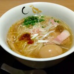 SOBA HOUSE 金色不如帰 - 味玉塩そば 1,100円 ♪