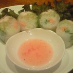 さばいな - 人気No.1、生春巻き\350