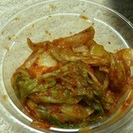 北海道マルハ酒場 - 付属の白菜キムチ