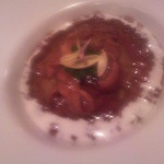 レストラン・サカキ - ウニとコンソメのジュレ