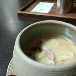 鮓や 大東 - (2013.04)　春キャベツの茶碗蒸し