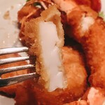 キッチン サカナヤ - 赤イカのフライは厚みがあります