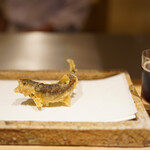 日本橋 蕎ノ字 - 鮎とペアリング黒ビール