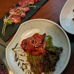 Yakiniku Shuraku Saramban - ヤンニョム海老ジャン