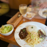 カジュアルふれんちれすとらん・おおの - 2名でハーフ&ハーフの対応プレート