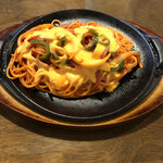 スパゲッ亭 加良 - 鉄板チーズナポリタン